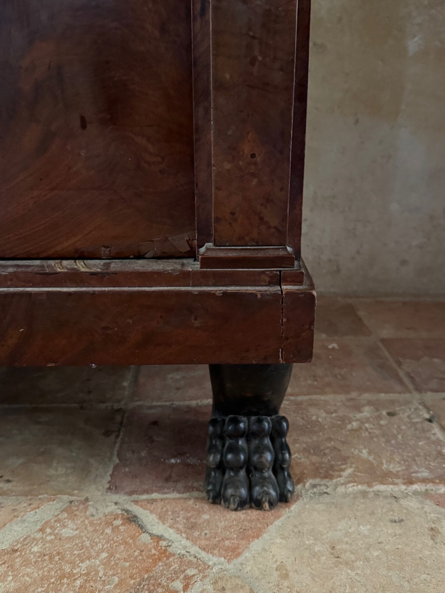 Buffet en acajou retour d’Égypte-photo-6