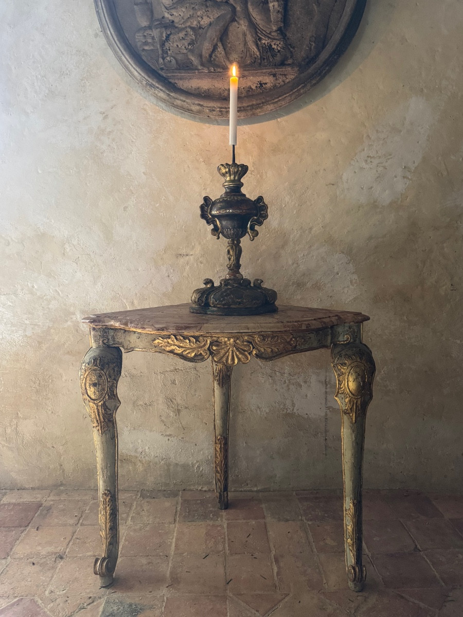 Console d’angle 18e