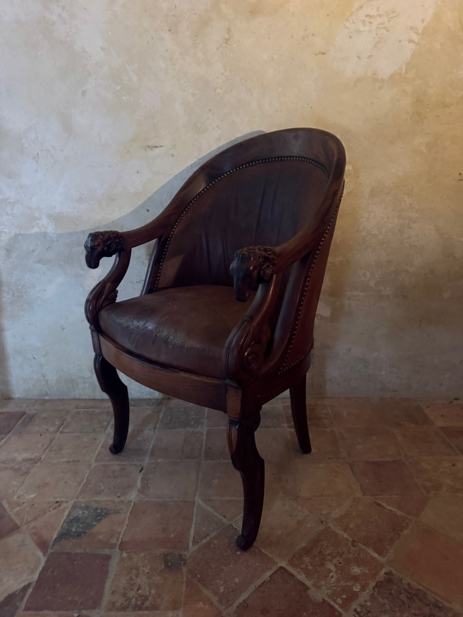 Mahogany Armchair-photo-2