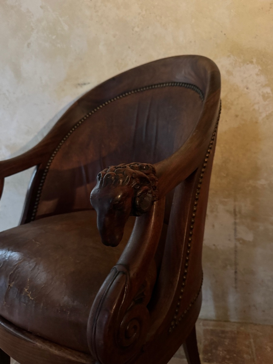 Mahogany Armchair-photo-5