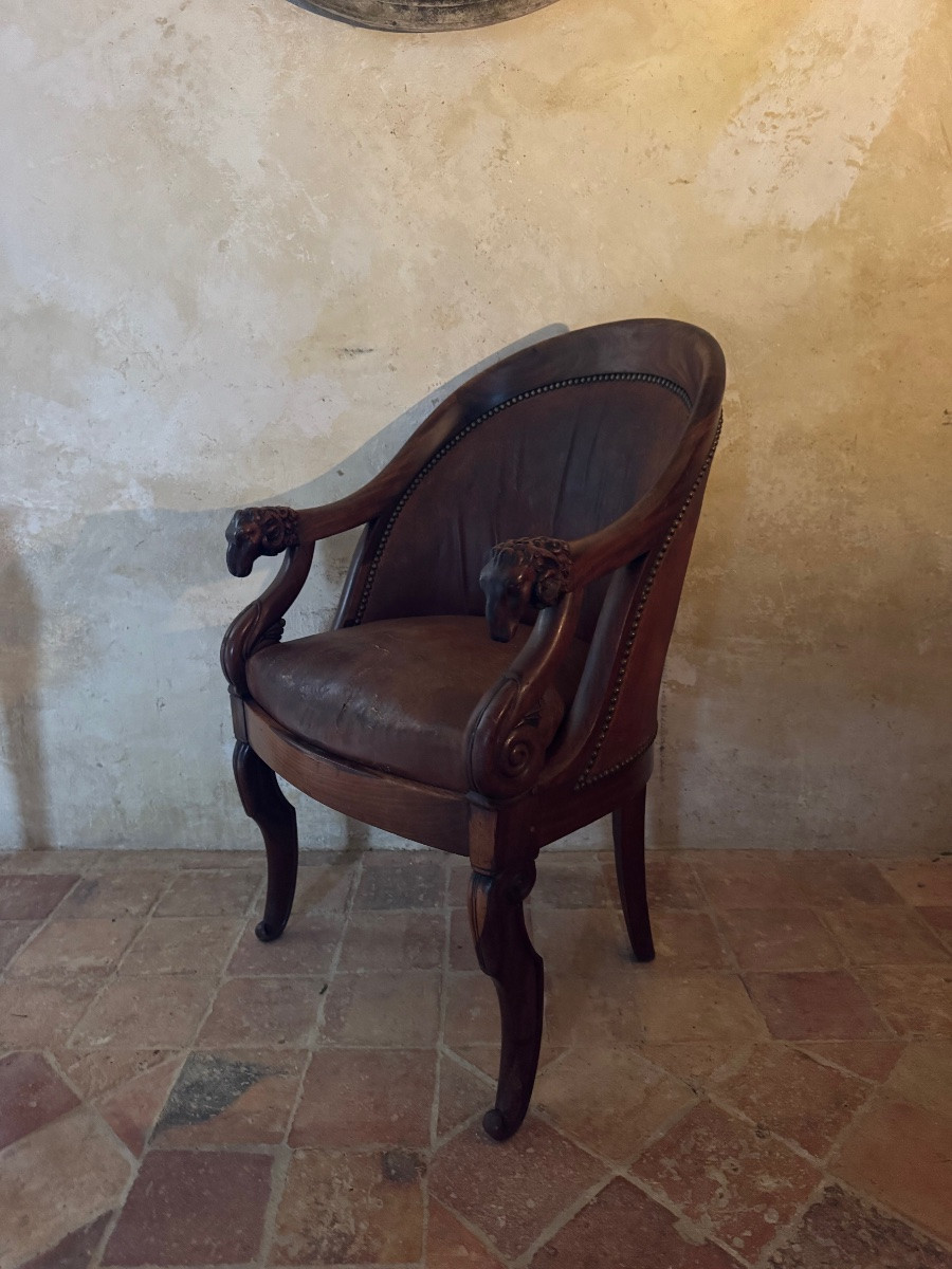 Mahogany Armchair-photo-7