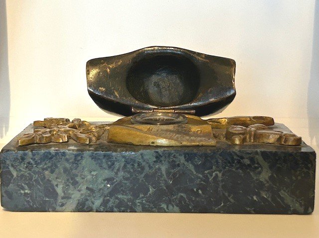 Napoleon Empire Inkwell-photo-2