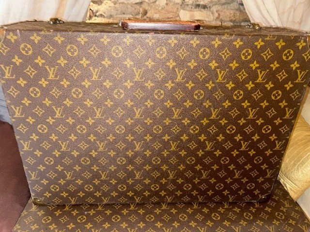 DEUX VALISES LOUIS VUITTON VINTAGE-photo-2