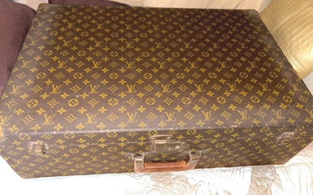 DEUX VALISES LOUIS VUITTON VINTAGE-photo-3