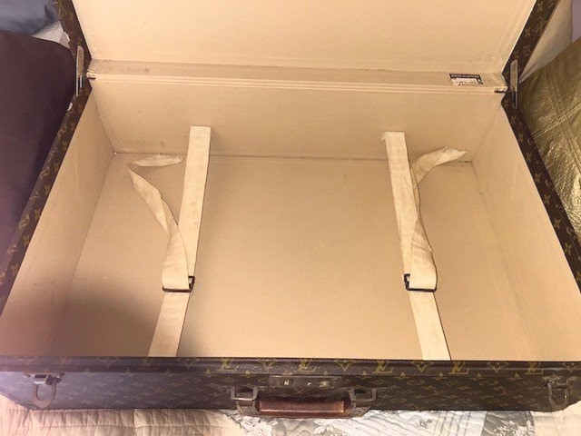 DEUX VALISES LOUIS VUITTON VINTAGE-photo-2