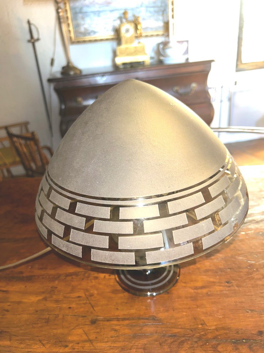 Daum Art Deco Lamp-photo-2