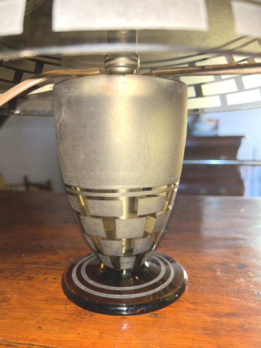 Daum Art Deco Lamp-photo-3