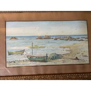 Aquarelle Pierre Saoli