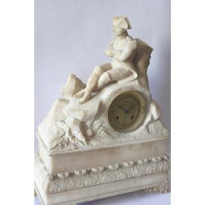 NAPOLEON A SAINTE HELENE-PENDULE