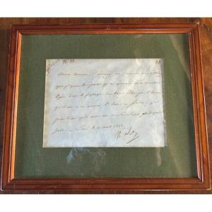 Napoleon I - Signed Letter