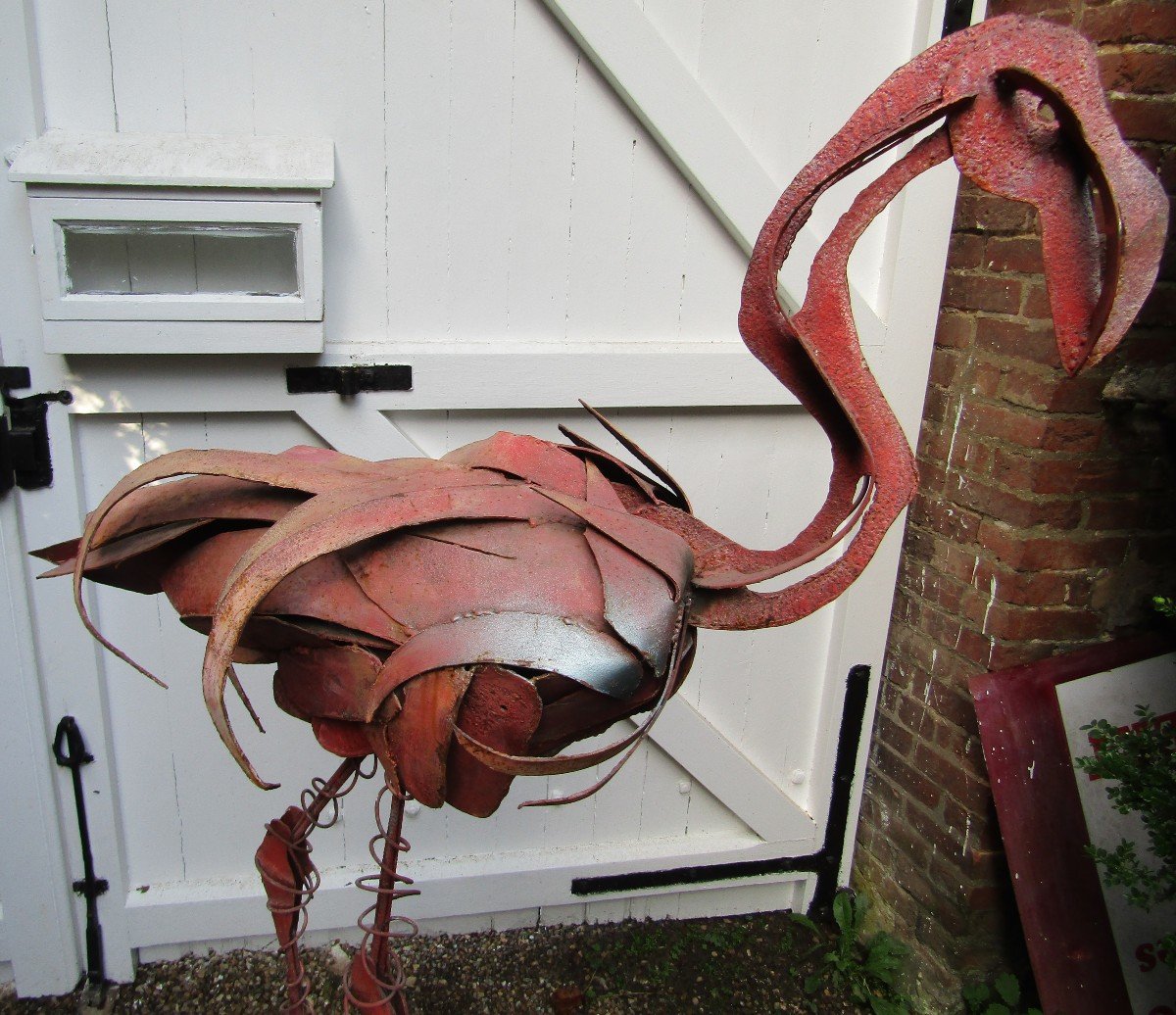 Sculpture Cigogne-photo-1