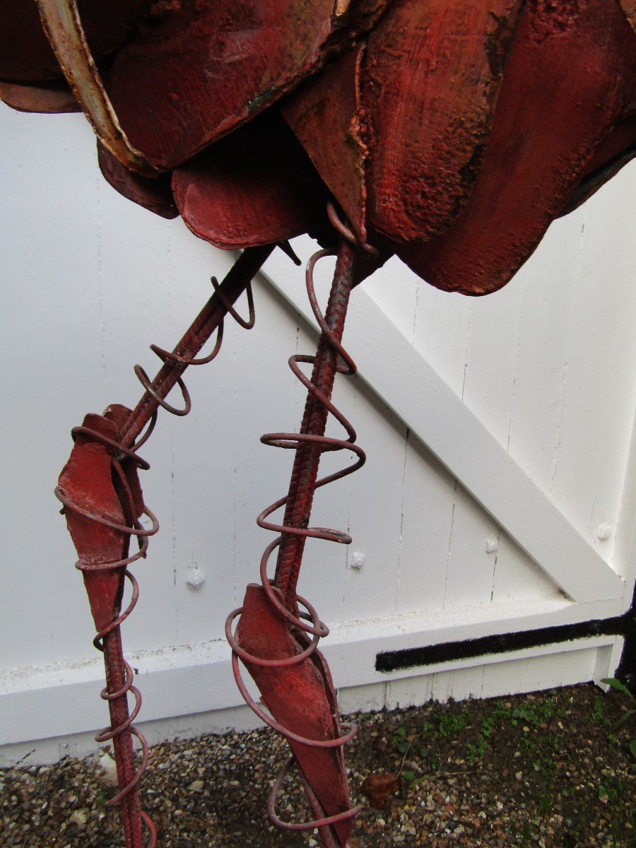 Sculpture Cigogne-photo-2