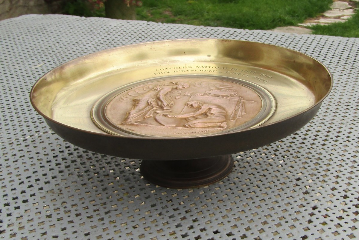 Levillain - Coupe En Bronze -photo-2