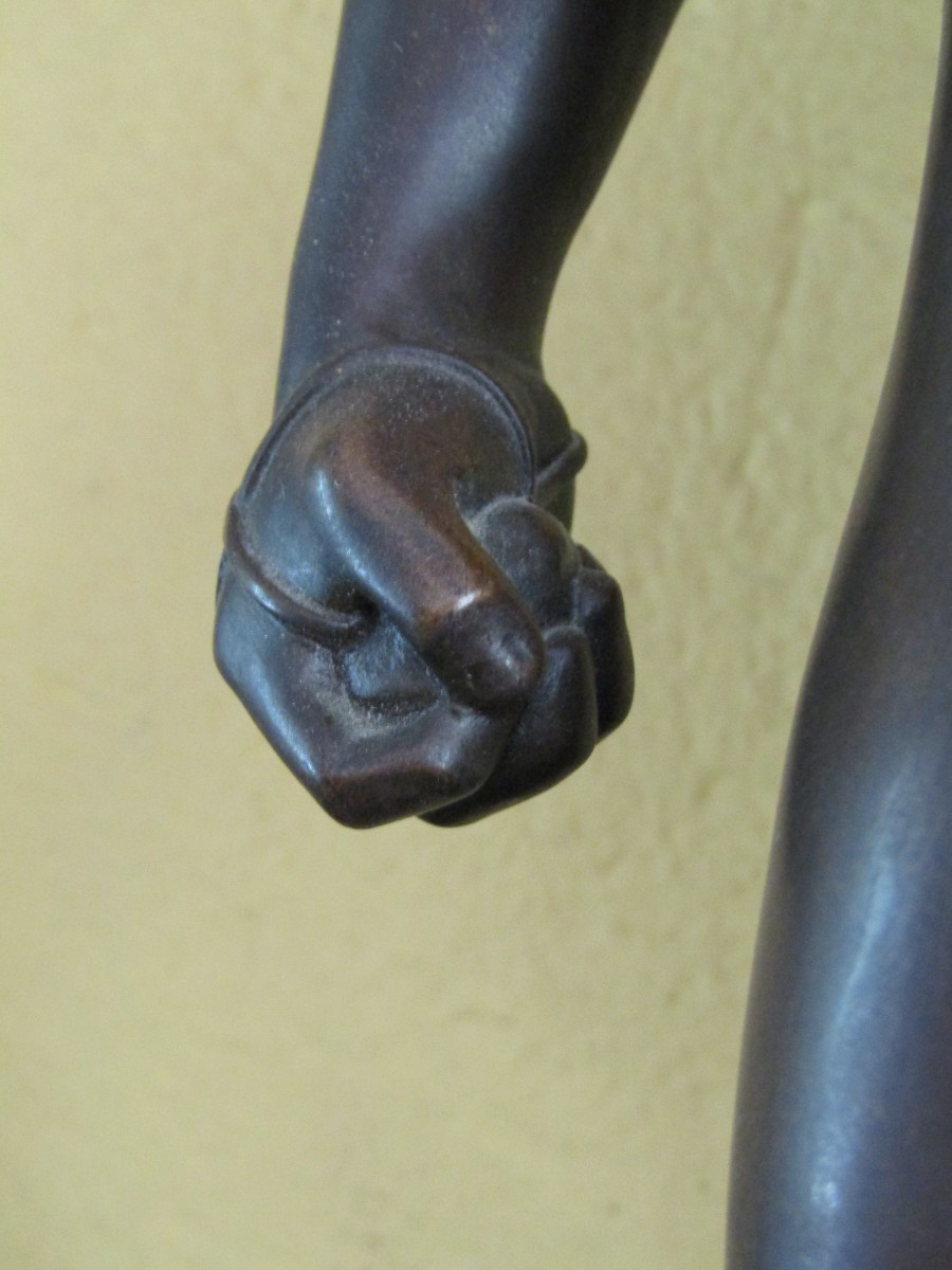 Sculpture - Antonin Mercié-photo-3