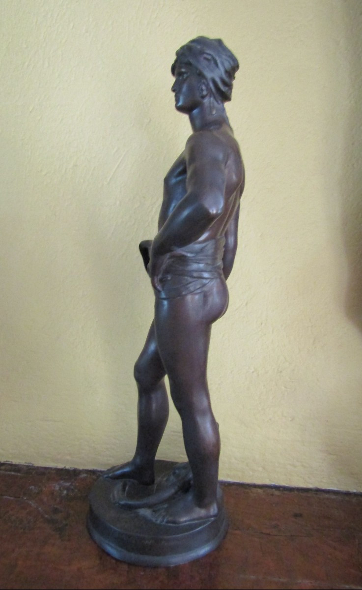 Sculpture - Antonin Mercié-photo-3