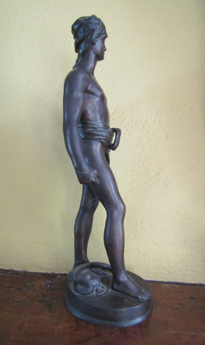 Sculpture - Antonin Mercié-photo-4