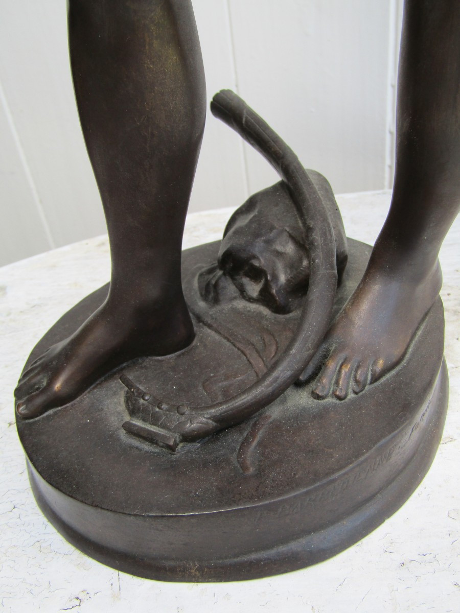 Sculpture - Antonin Mercié-photo-6