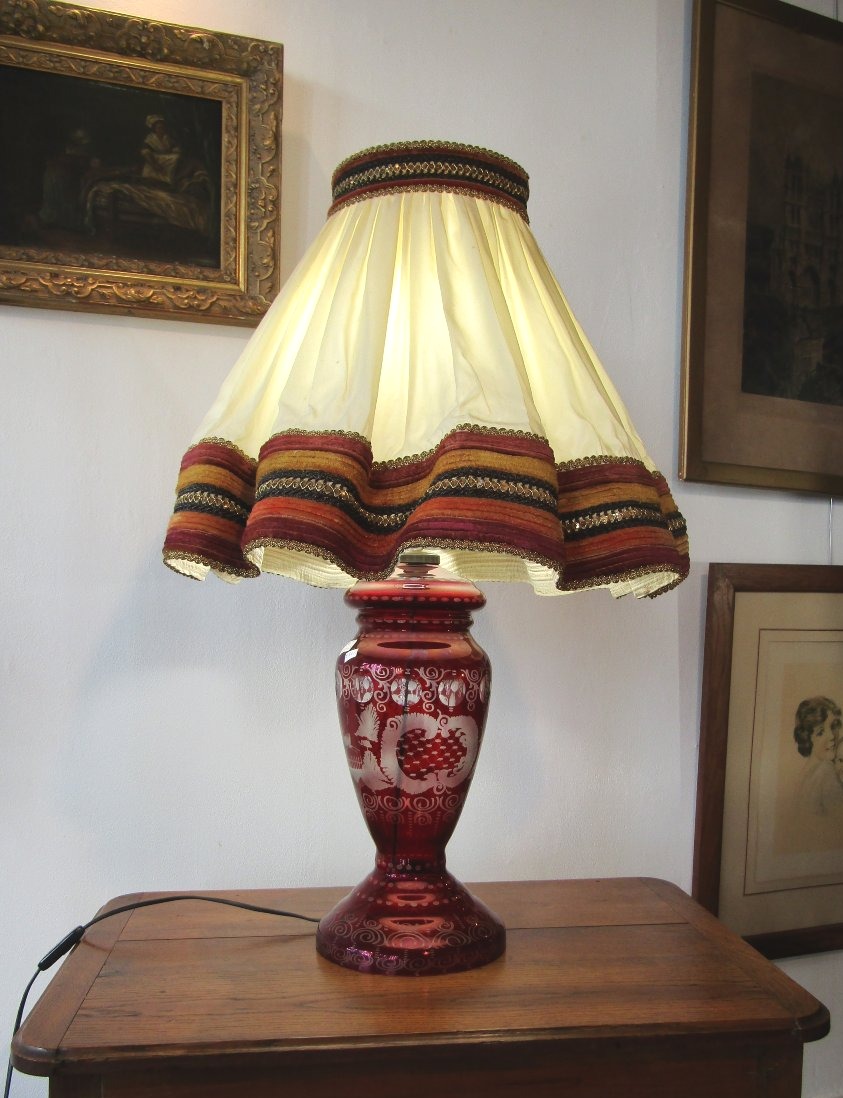 Bohemian Crystal Lamp