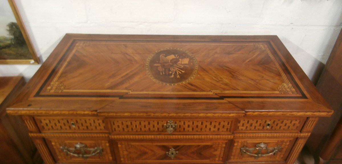 Louis XVI Italian Chest Of Drawers-photo-2