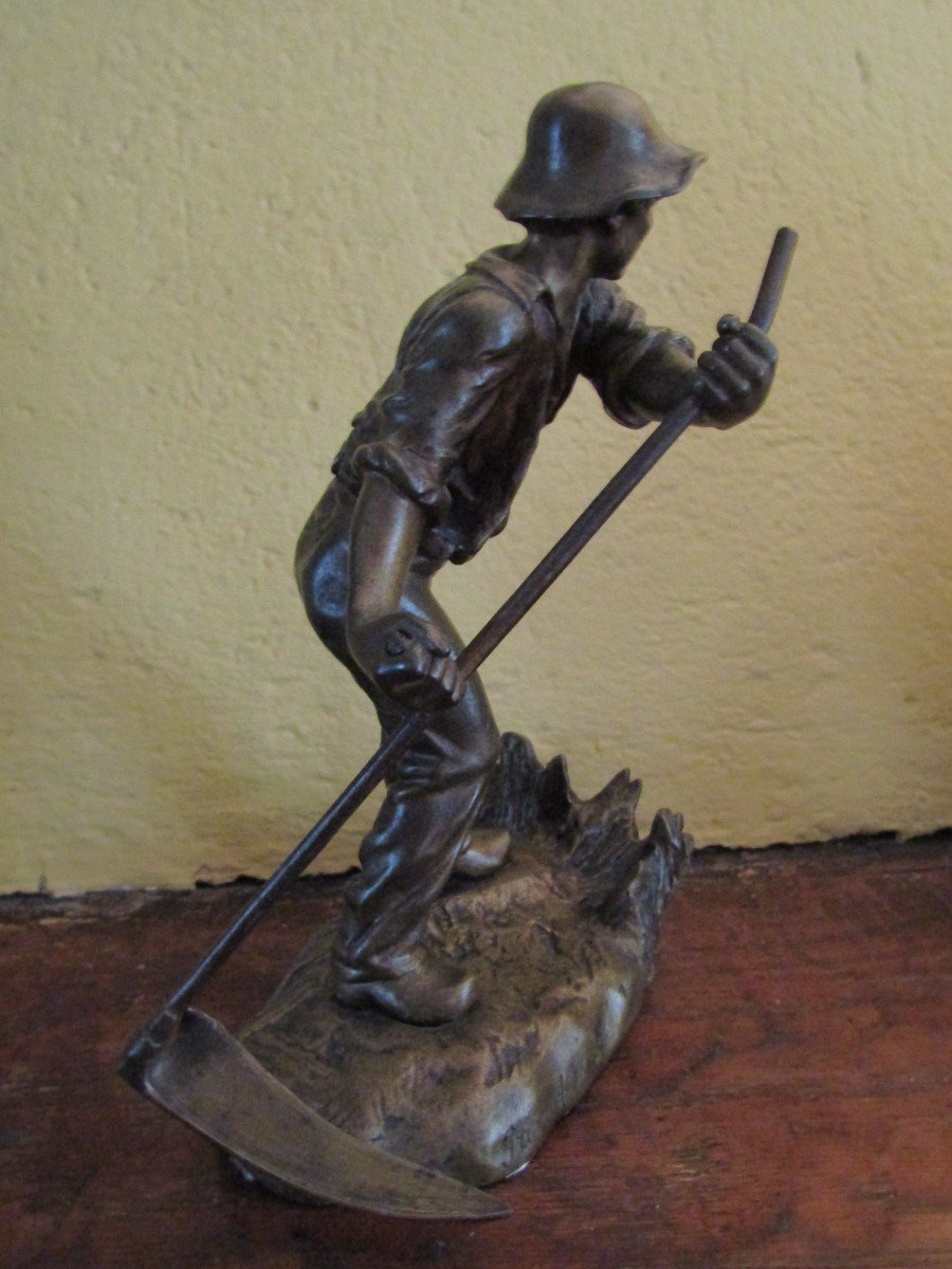 Bronze "the Reaper"-photo-3