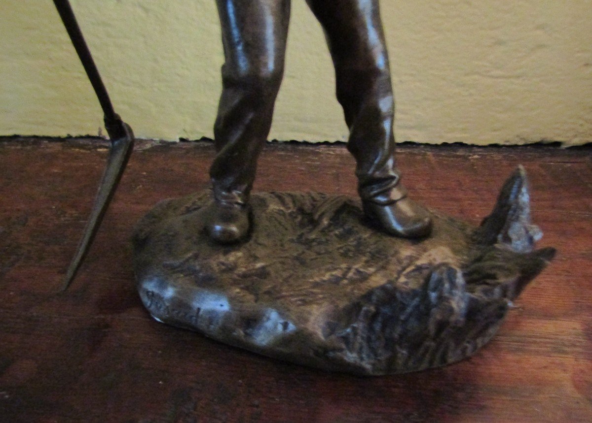 Bronze "the Reaper"-photo-3