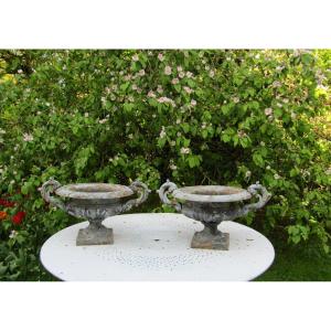 Pair Of Garden Basins