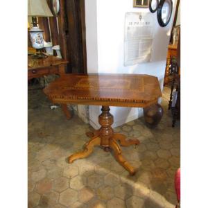 Charles X Pedestal Table