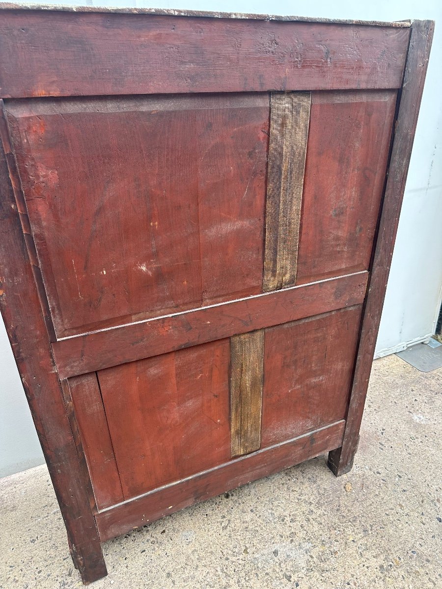 CHIFFONNIER EN ACAJOU EPOQUE RESTAURATION-photo-5