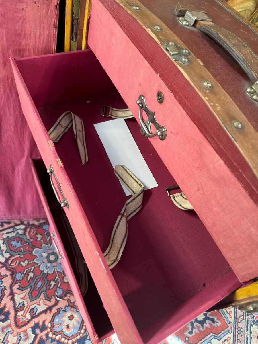 Travel Trunk Late 19th-photo-3
