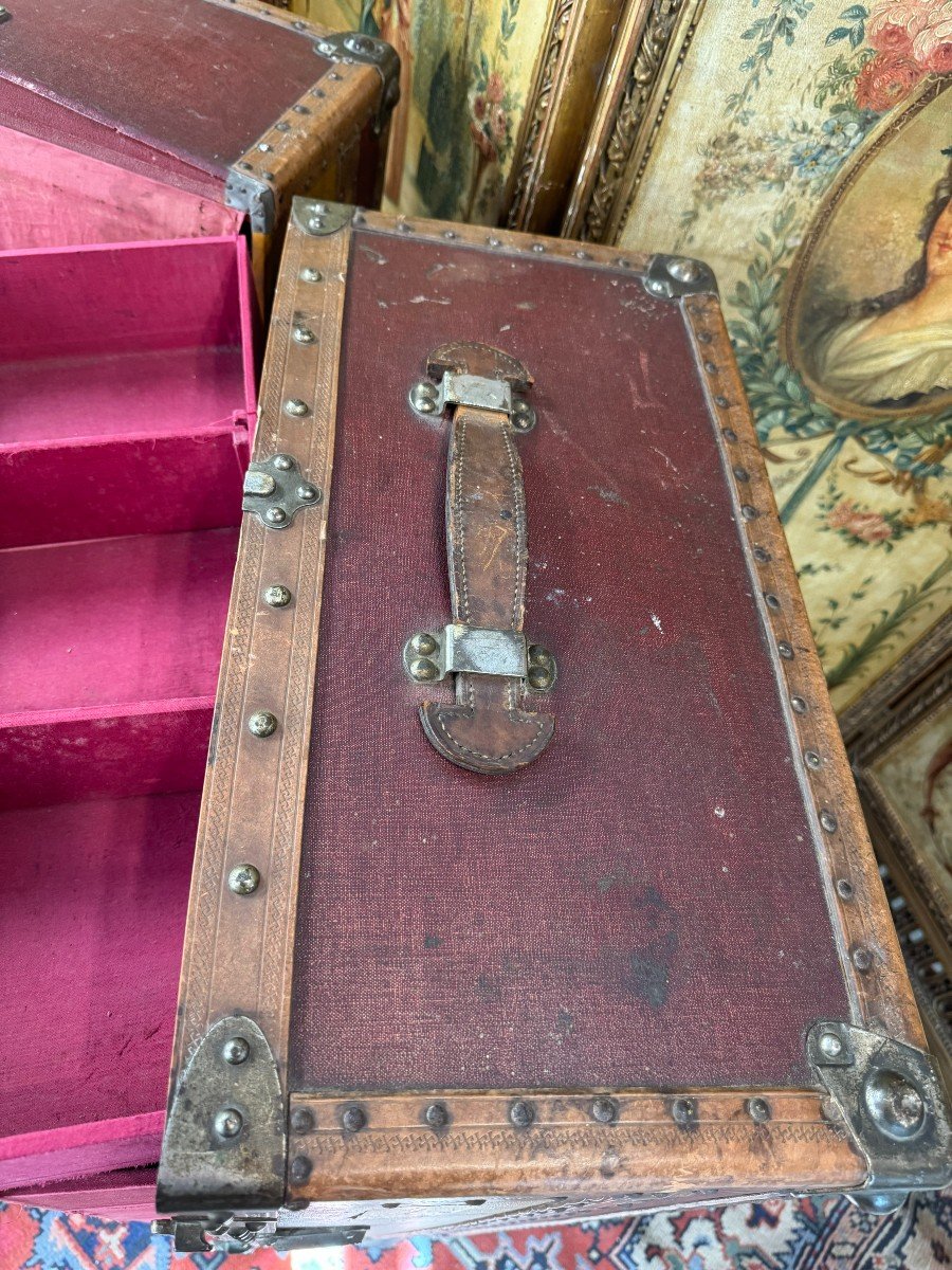 Travel Trunk Late 19th-photo-4