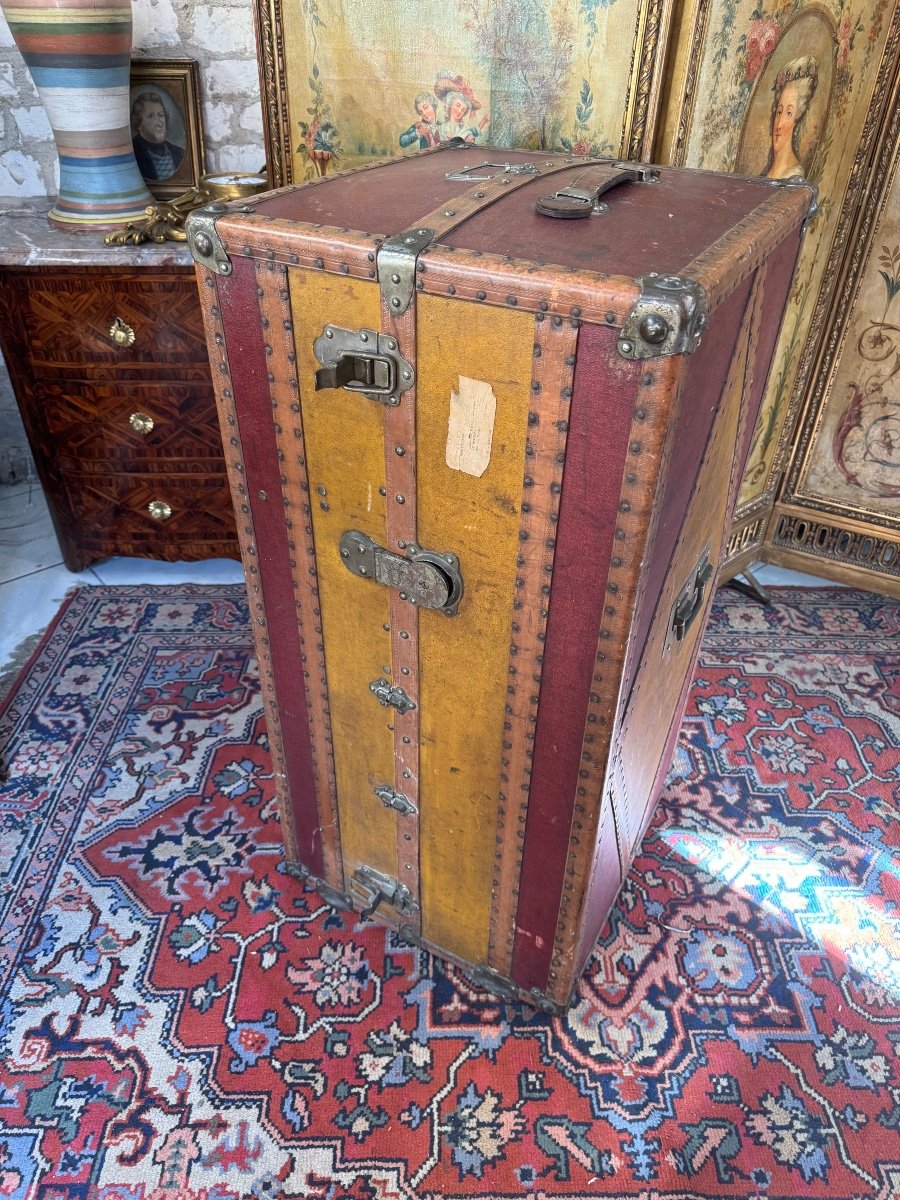 Travel Trunk Late 19th-photo-2