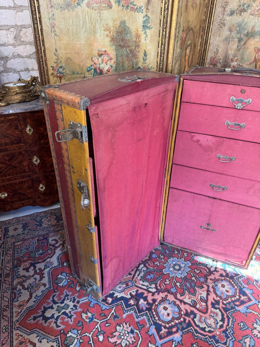 Travel Trunk Late 19th-photo-2