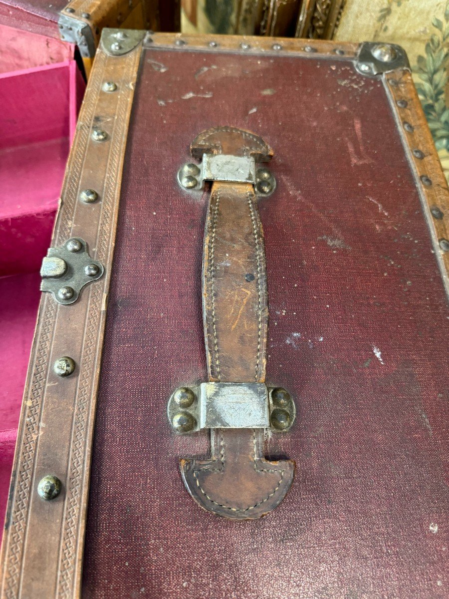 Travel Trunk Late 19th-photo-3