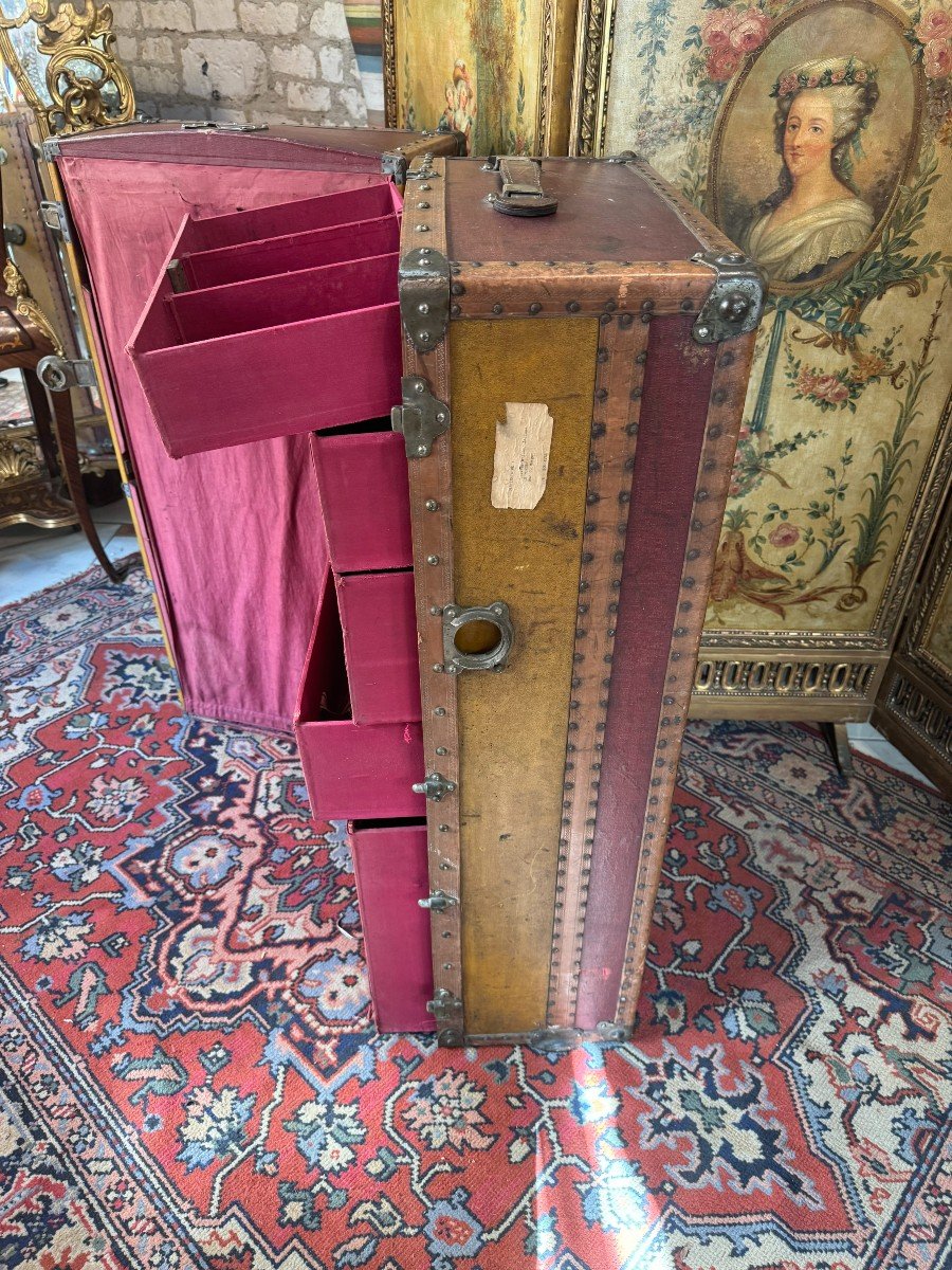 Travel Trunk Late 19th-photo-5