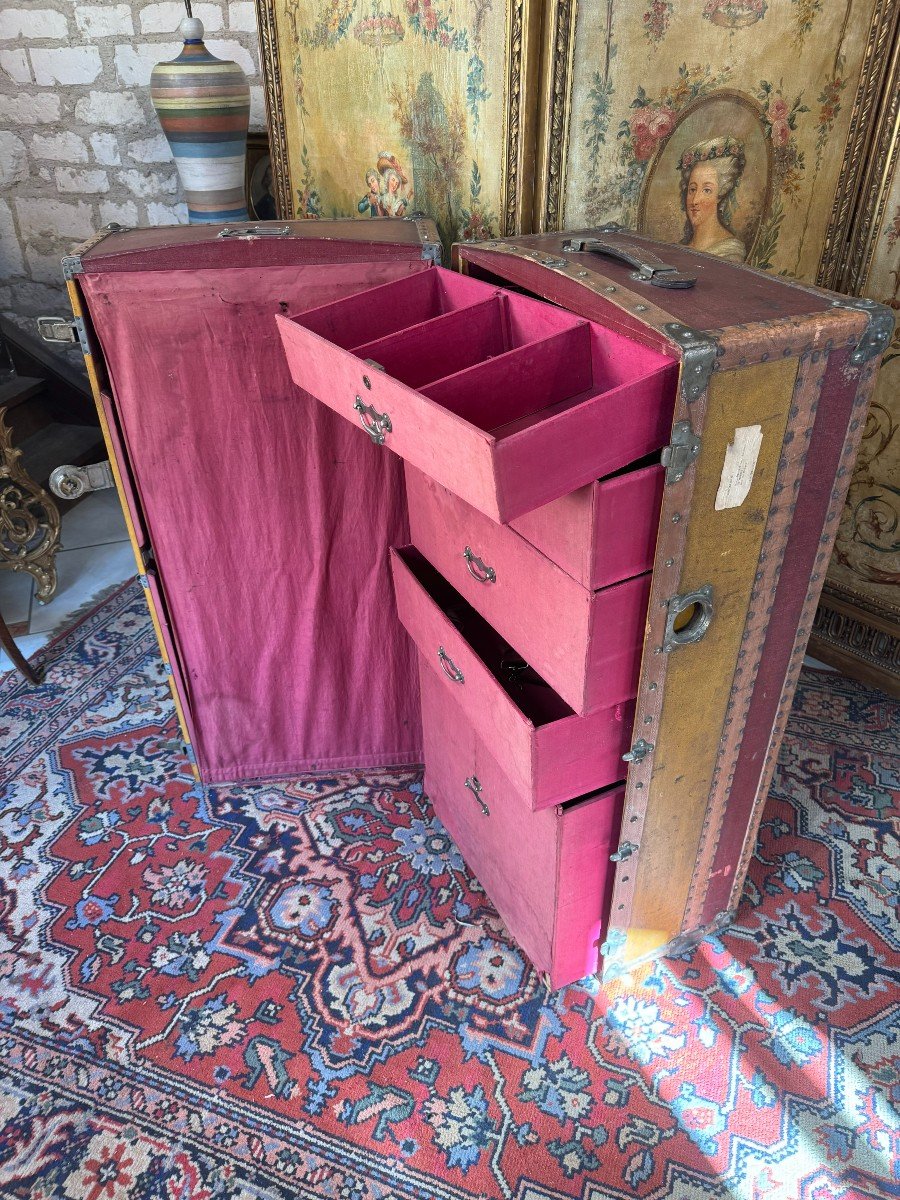 Travel Trunk Late 19th-photo-6