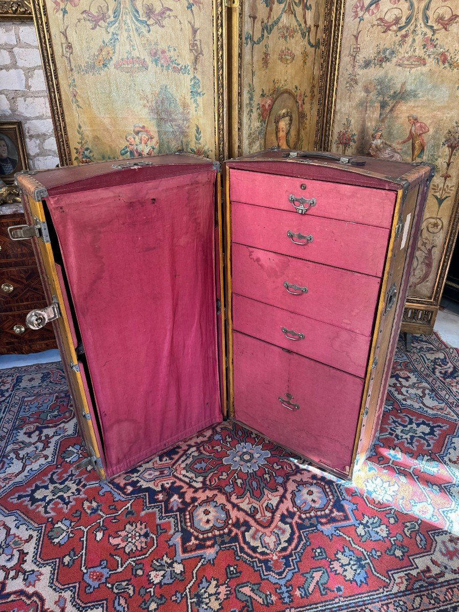Travel Trunk Late 19th-photo-7