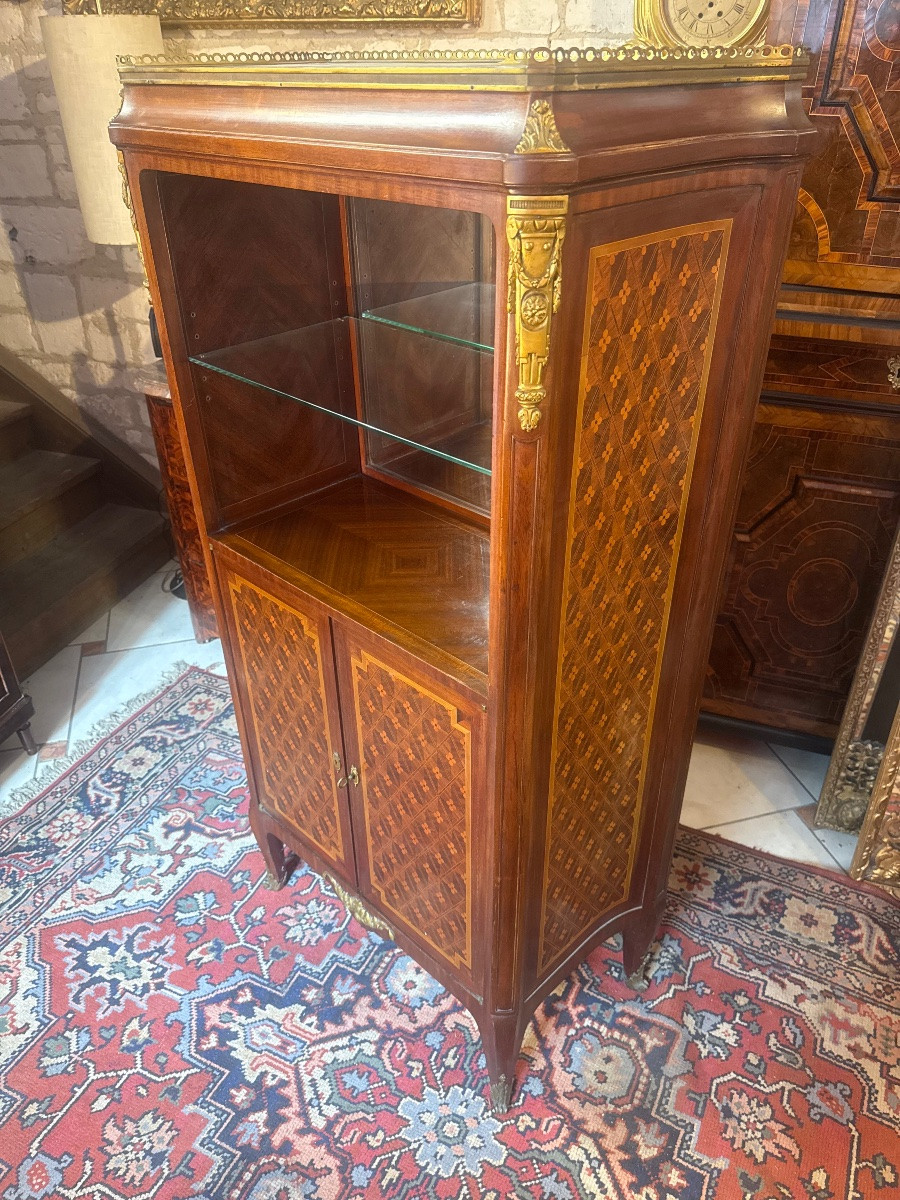 Louis XVI Style Cabinet From The L. Bettenfeld Workshops, Paris-photo-3