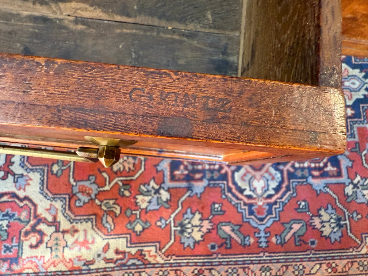 COMMODE EPOQUE LOUIS XVI ESTAMPILLE G. KINTZ-photo-4