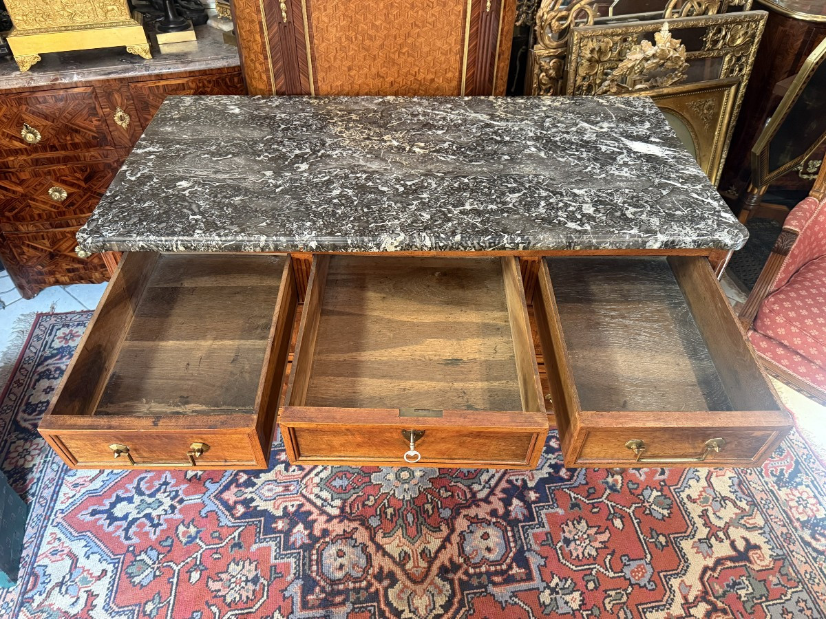COMMODE EPOQUE LOUIS XVI ESTAMPILLE G. KINTZ-photo-6