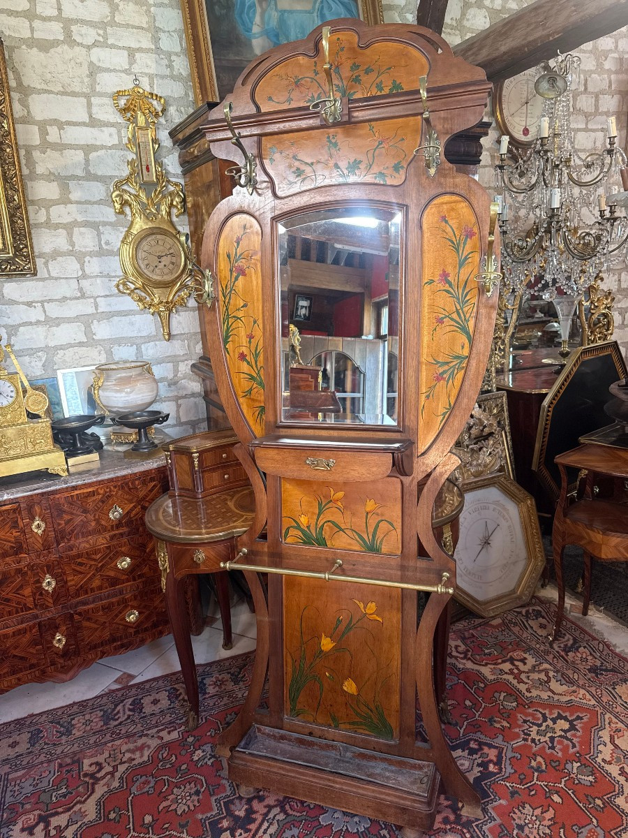 PORTE MANTEAUX DE VESTAIRE ART NOUVEAU 1930