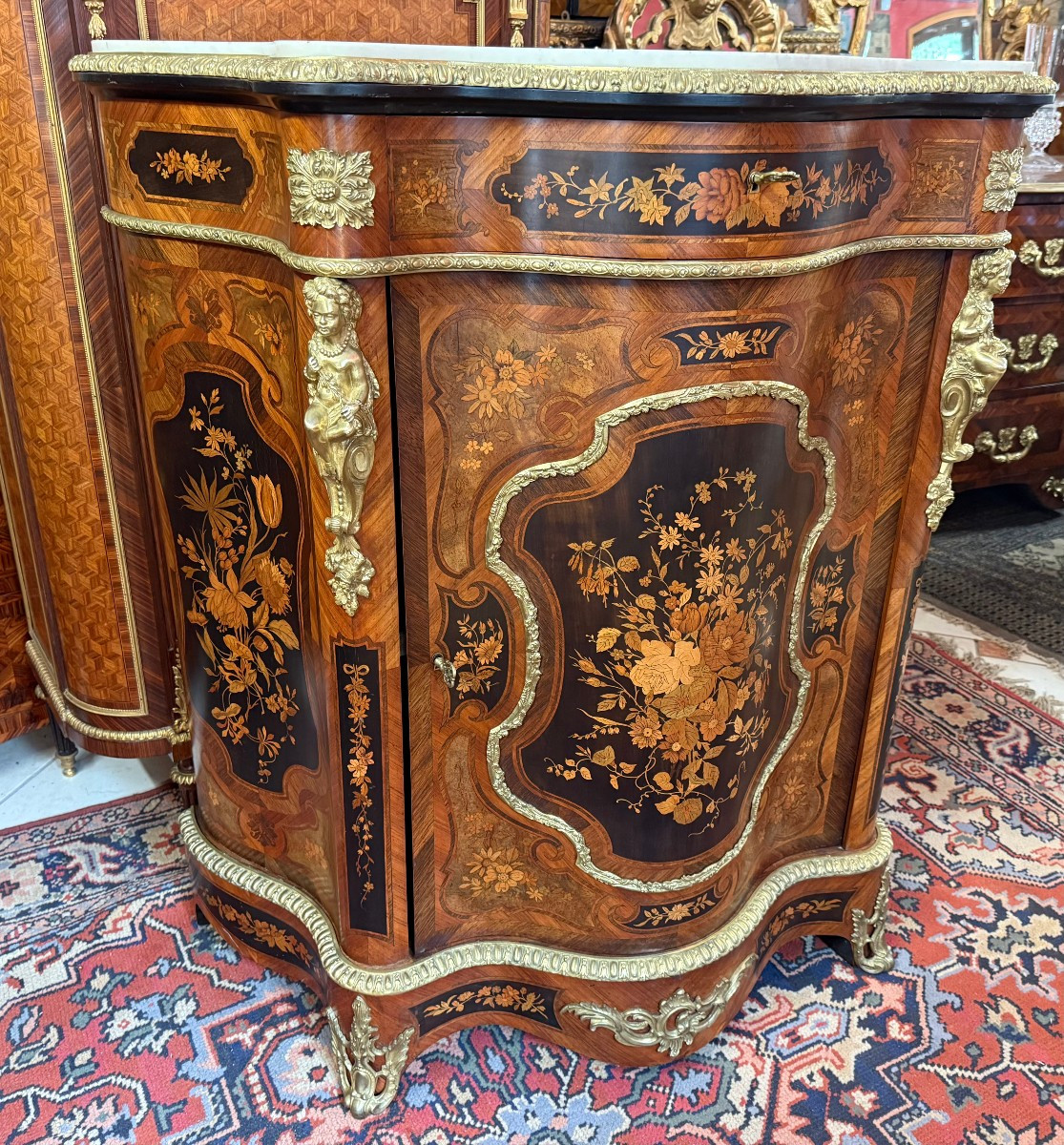BUFFET A HAUTEUR D'APPUI – EPOQUE NAPOLEON III 