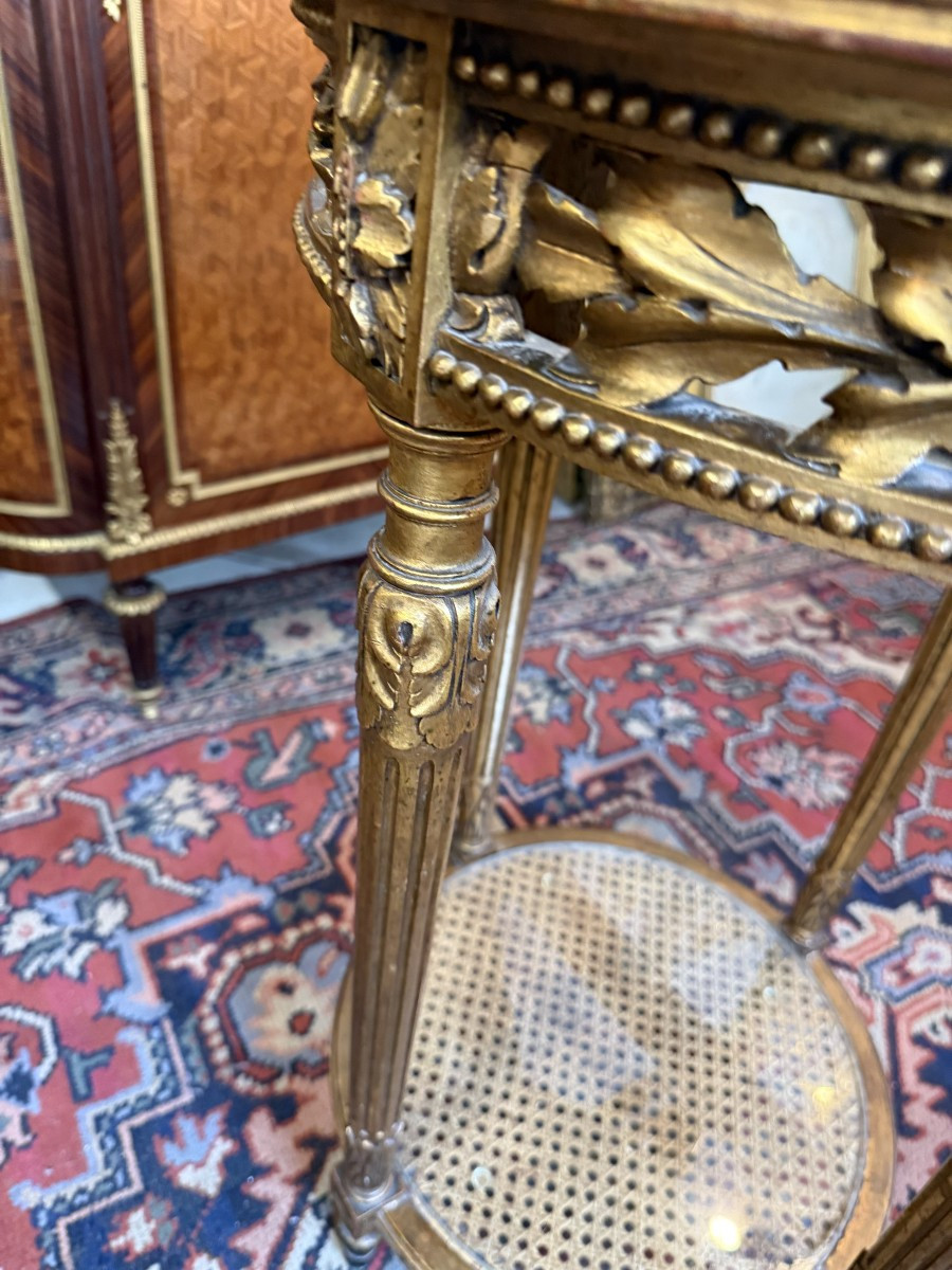 Louis XVI Pedestal Table-photo-4