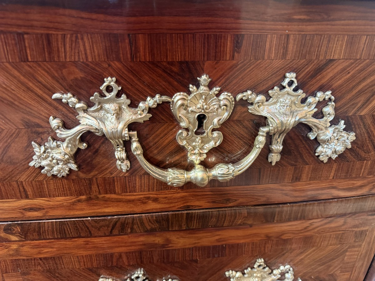 COMMODE REGENCE - 18ème siècle Estampillée L. PERIDIEZ-photo-1