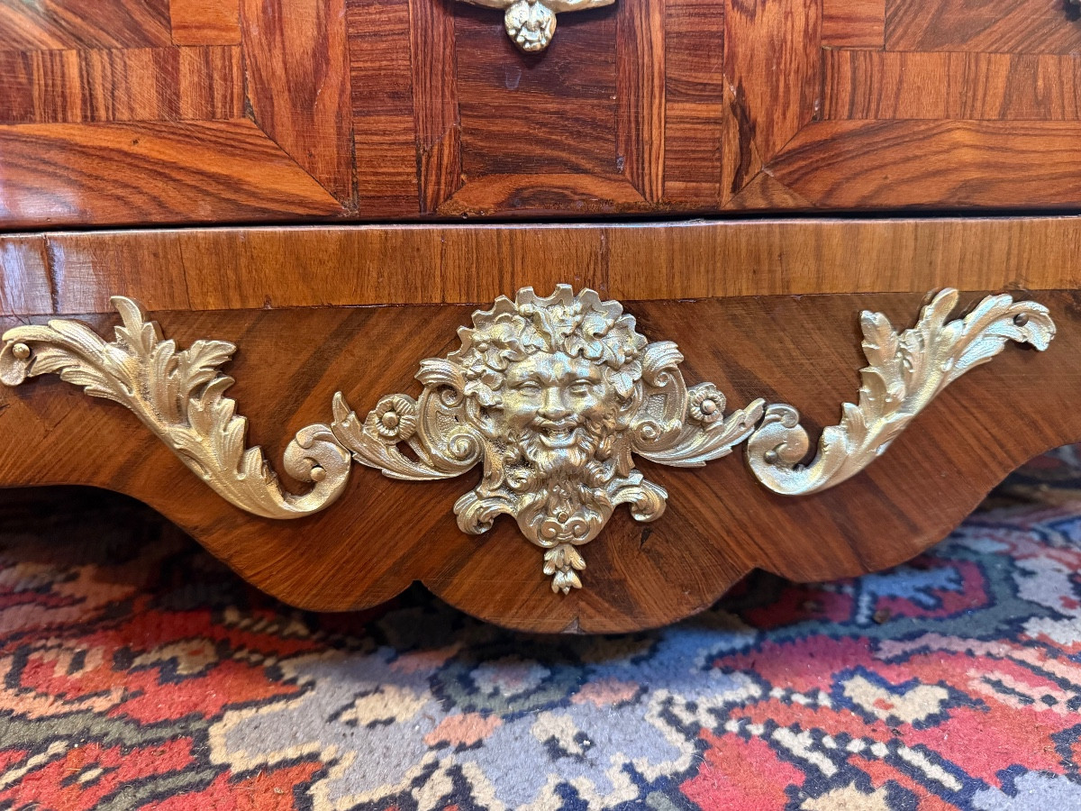 COMMODE REGENCE - 18ème siècle Estampillée L. PERIDIEZ-photo-8