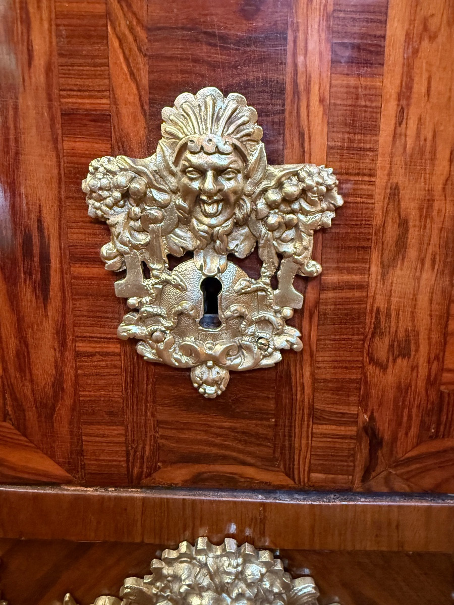 COMMODE REGENCE - 18ème siècle Estampillée L. PERIDIEZ-photo-6