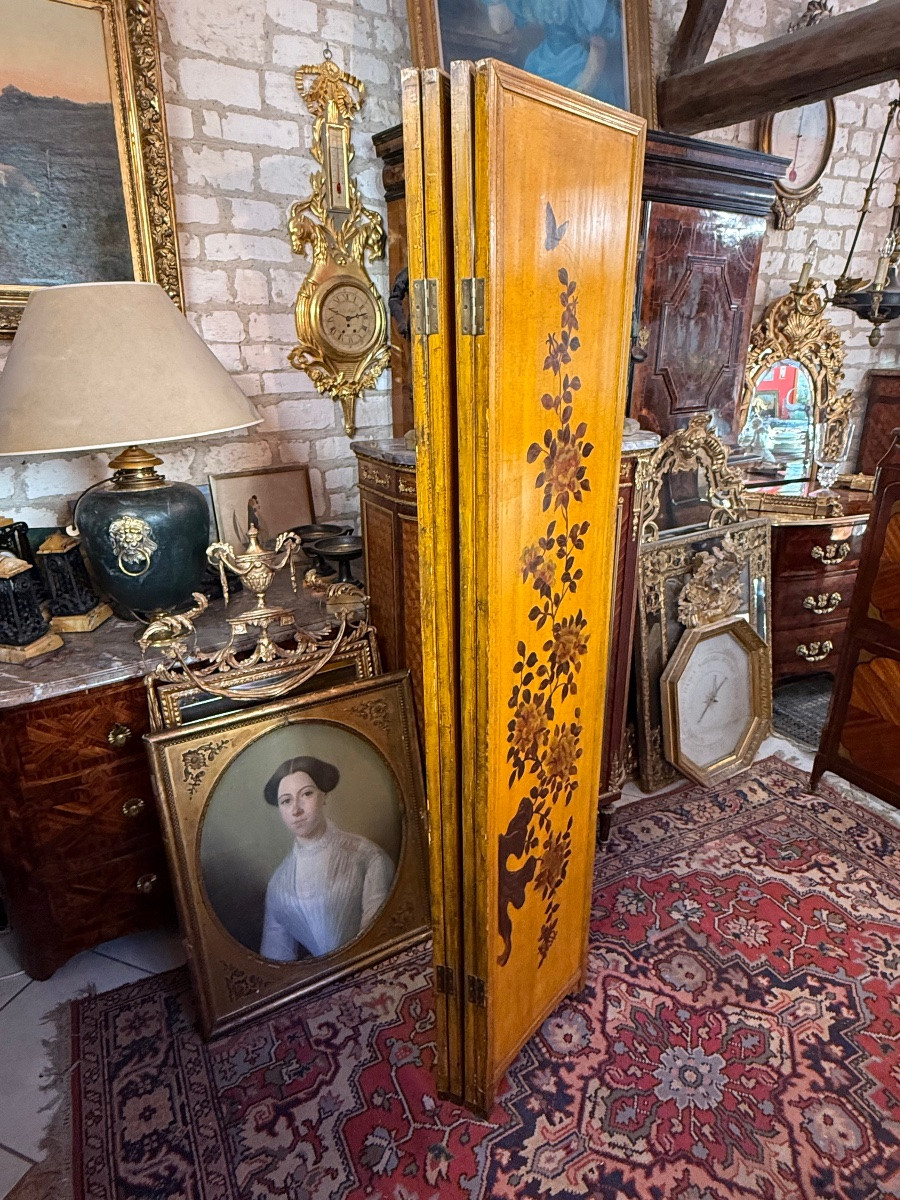 PARAVANT À DÉCOR ASIATIQUE -photo-4