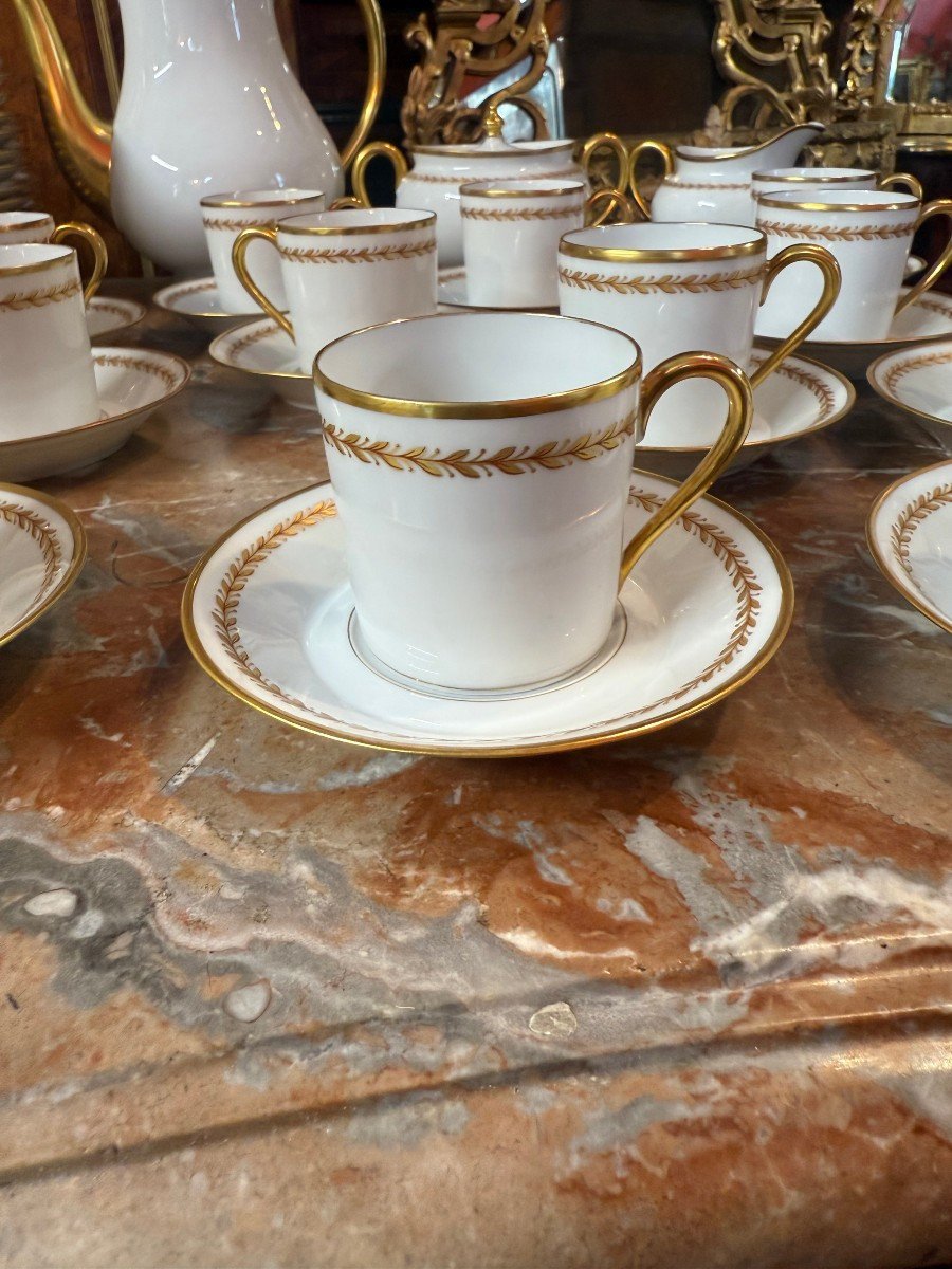 SERVICE DE TABLE ET CAFE HAVILAND LIMOGES-photo-3