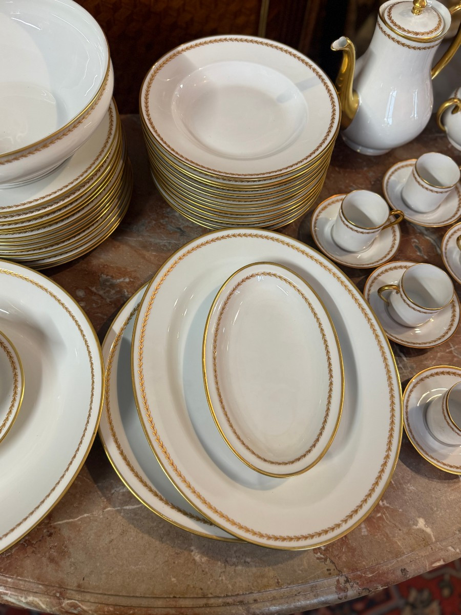 SERVICE DE TABLE ET CAFE HAVILAND LIMOGES-photo-5
