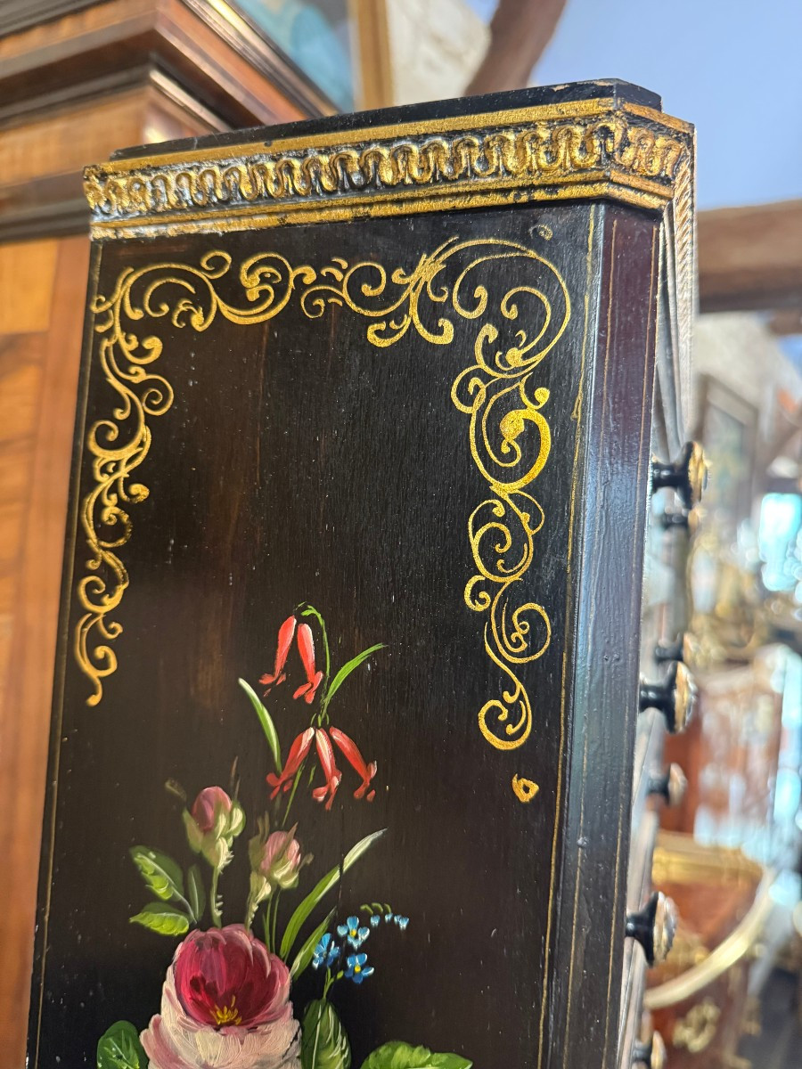 A Master's Ribbed Wood Storage Cabinet From The Napoleon III Period-photo-1