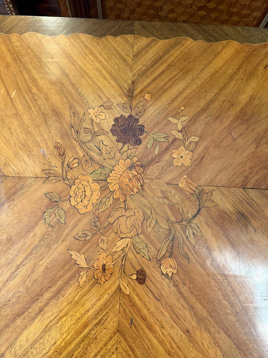 Louis XV Style Games Table, Also Known As A Handkerchief Table – 19th Century-photo-1